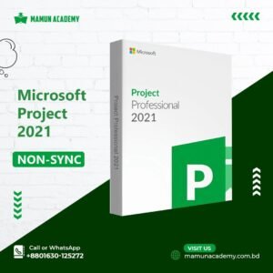 Microsoft Project 2021 Pro Non Sync for Windows