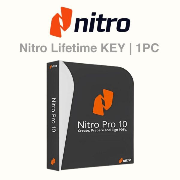 Nitro 10 Pro Lifetime KEY 1 PC