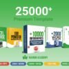25,000+ Premium Templates 01